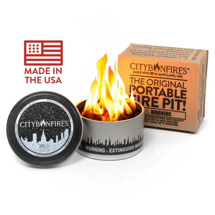 City Bonfire Portable Fire Pit