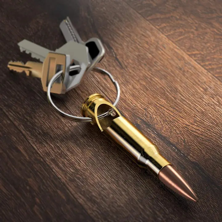 7.62 Real Bullet Keychain Bottle Opener