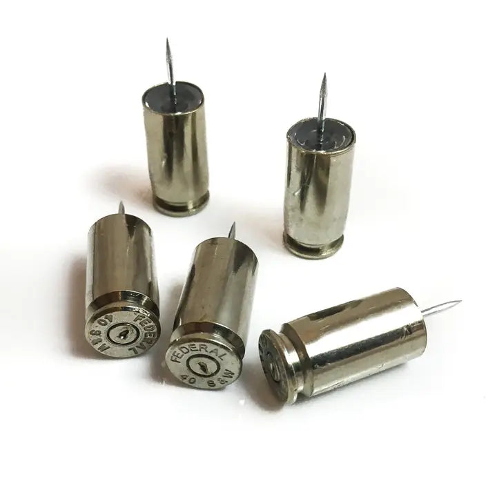 Bullet Casing Pushpins