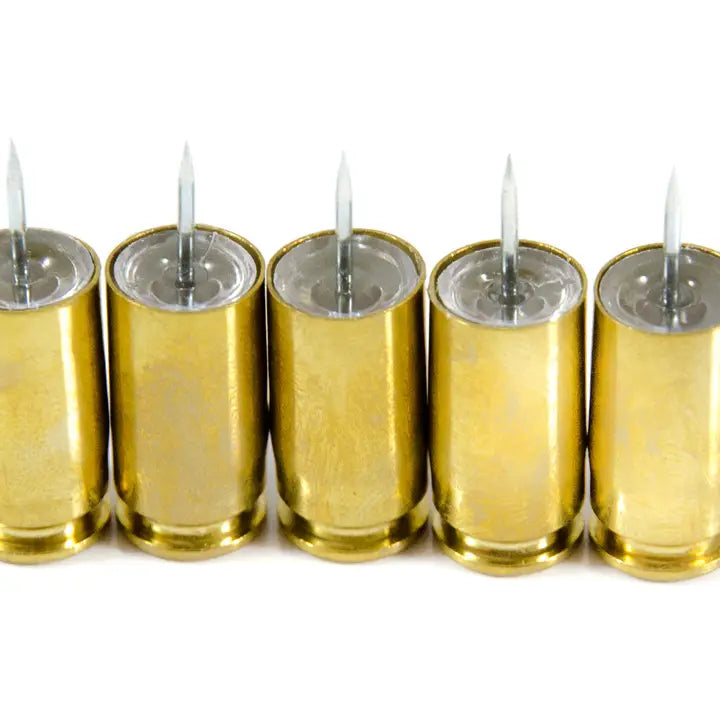 Bullet Casing Pushpins